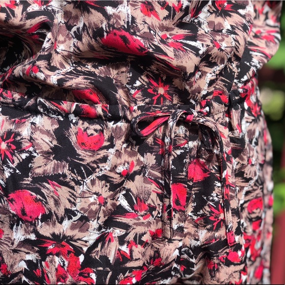 Kimchi Blue Floral Ruffle Romper Sz S - Picture 4 of 6